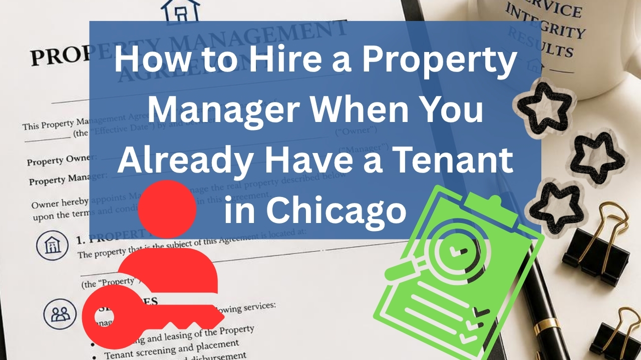 How to Hire a Property Manager When You Already Have a Tenant in Chicago